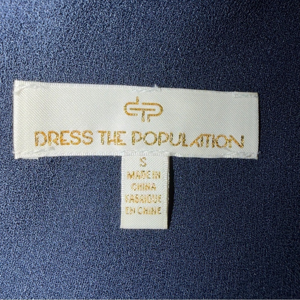 Dress the Population Navy Blue Dress Size Small - Picture 8 of 8